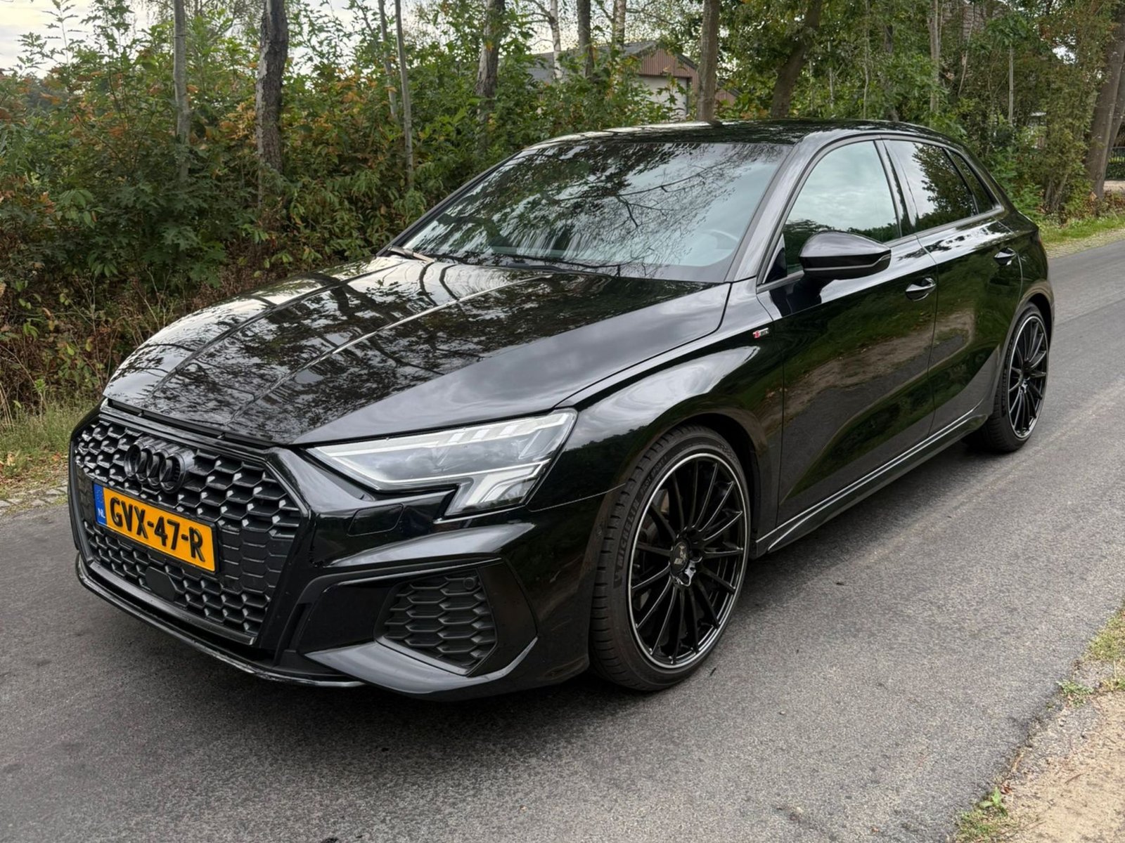 Audi A3 30 Tfsi S-line 2021 Zwart